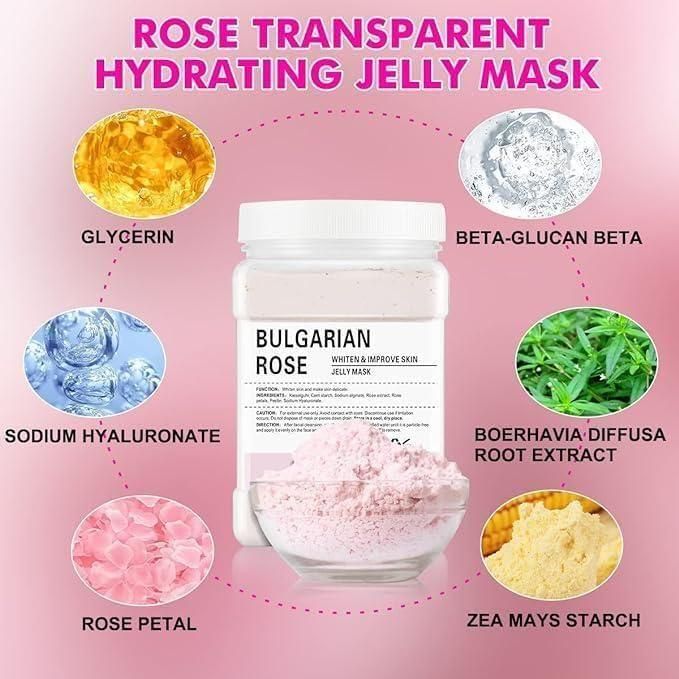 Peel-Off Hydro Bulgarian Rose Jelly Face Mask