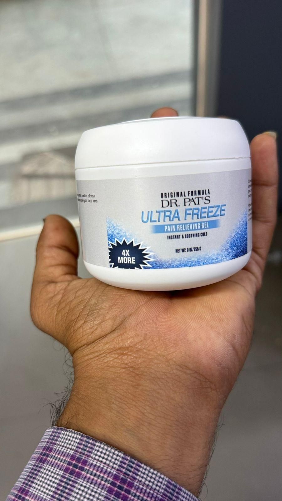 Ultra Freeze Pain Relief Gel- 255gm